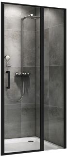 Душевая дверь ABBER Sonnenstrand 100см чёрный AG04100BS